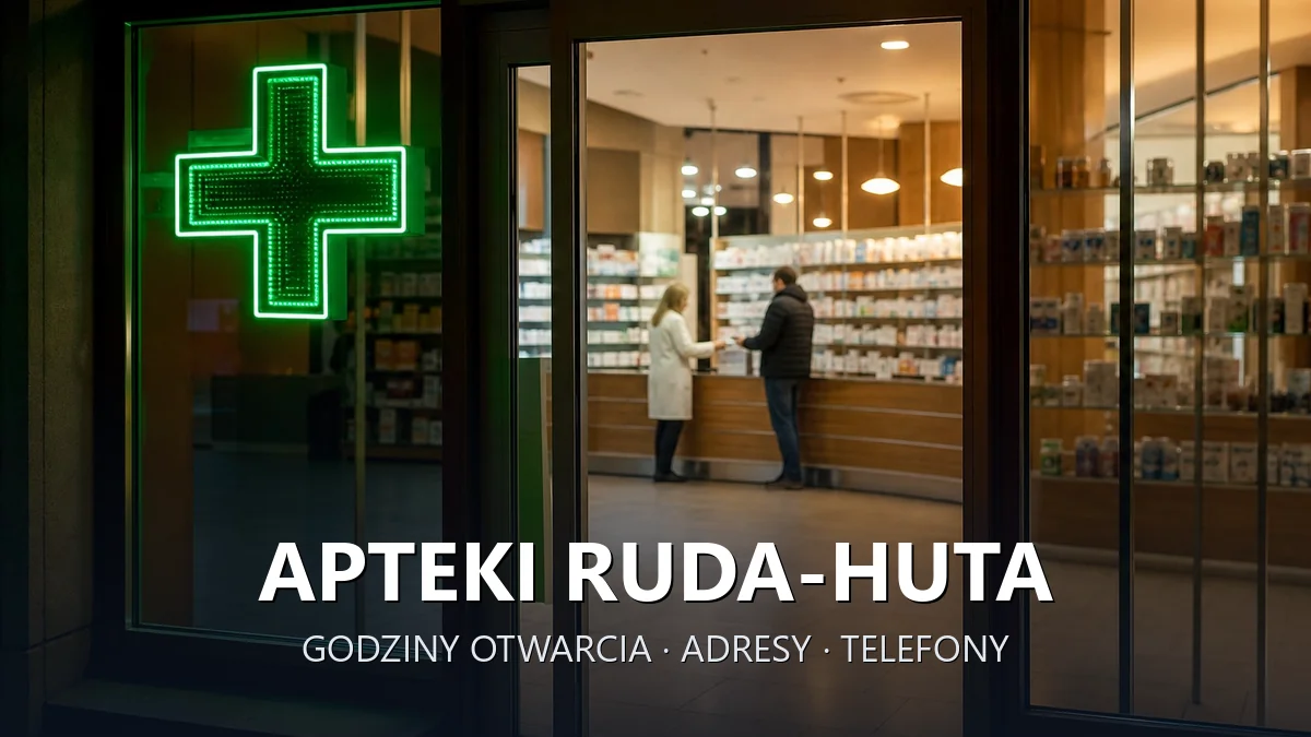 Apteki Ruda-Huta, powiat chełmski - adresy, telefony, godziny otwarcia