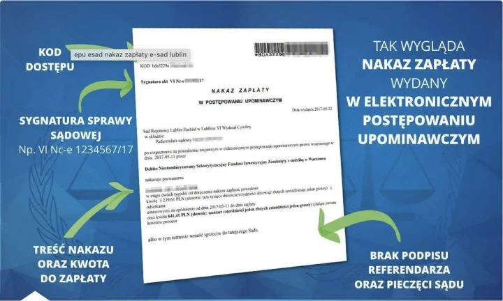 Jak napisać sprzeciw od nakazu zapłaty?