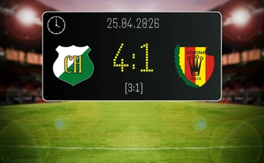 [PIŁKA NOŻNA] Chełmianka Chełm – Korona Kielce II 4:1 w Betclic 3. Lidze – Grupie 4 (Grupa IV)