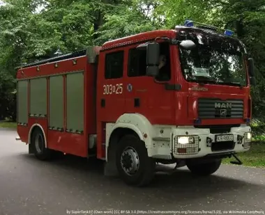 Strażacy z Chełma opublikowali instrukcję oznakowania punktu schronienia