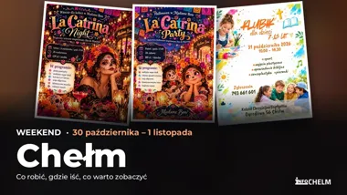 Weekend w Chełmie, 30 października – 1 listopada: co robić? – okładka przeglądu weekendowego
