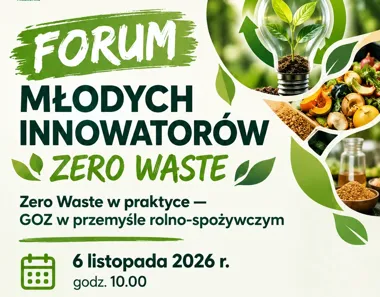 Grafika promocyjna wydarzenia Forum Młodych