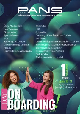 Grafika promocyjna wydarzenia Onboarding Studentów I Roku