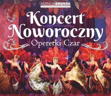 Grafika promocyjna wydarzenia Operetki czar - koncert noworoczny