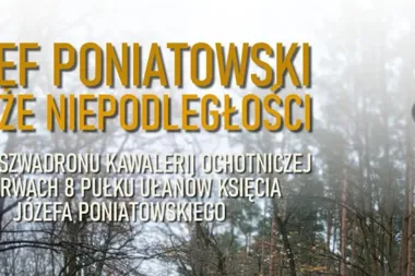 Grafika promocyjna wydarzenia Pokaz Szwadronu Kawalerii Ochotniczej w barwach 8 Pułku Ułanów Księcia Józefa Poniatowskiego