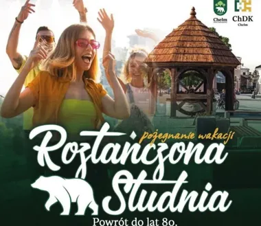 Grafika promocyjna wydarzenia Roztańczona Studnia – pożegnanie wakacji