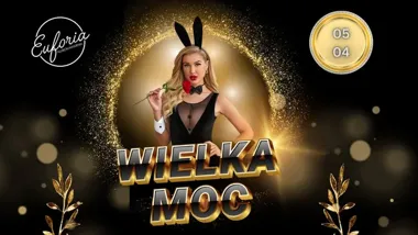 Grafika promocyjna wydarzenia WIELKANOC 2026 w Chełmie: WIELKA MOC z karaoke i Beat & Bass