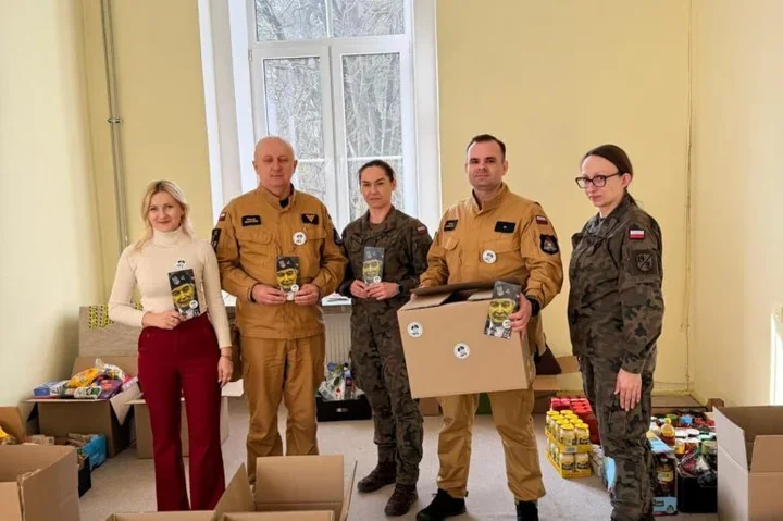 Strażacy z Chełma dołożyli paczki dla bohaterów - ten gest mówi sam za siebie