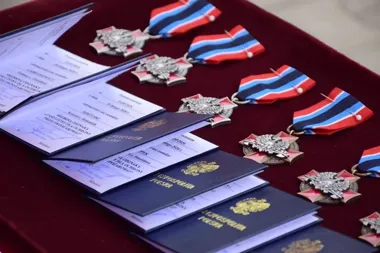 W Chełmie wręczono odznaczenia i awanse - lista jest długa