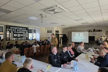 Komenda PSP w Chełmie podsumowała rok - łączność DMR i kampanie zmieniają priorytety