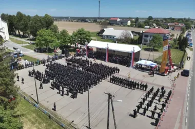 Strażacy z Chełma wrócili z wyróżnieniami po pożarze w Puszczy Solskiej