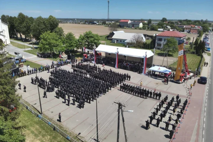 Strażacy z Chełma wrócili z wyróżnieniami po pożarze w Puszczy Solskiej
