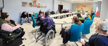 Mieszkańcy Gminy Chełm otrzymali czujki po spotkaniu o bezpieczeństwie pożarowym