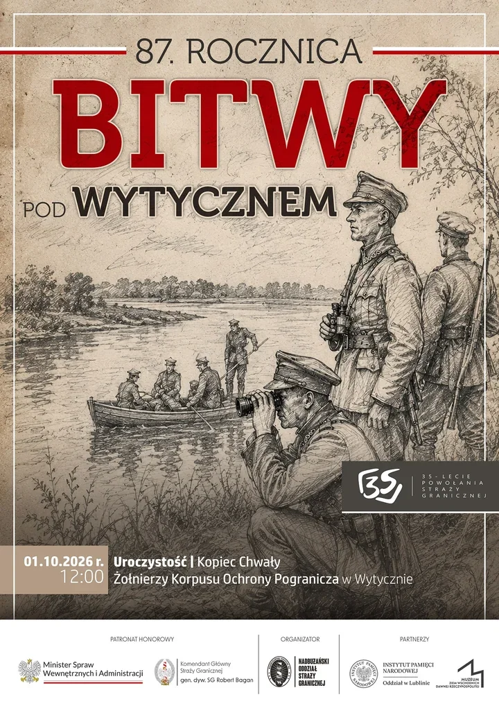 87. rocznica bitwy pod Wytycznem. Straż Graniczna zaprasza na uroczystości