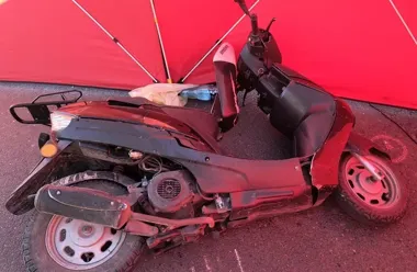 43-latek zginął po upadku motoroweru w gminie Kamień