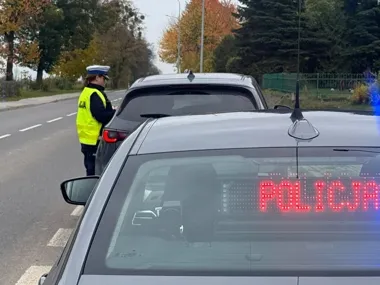 Kontrole na drogach powiatu chełmskiego. Policjanci sprawdzają nie tylko prędkość