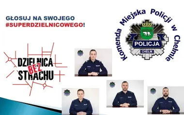 Sto lat dzielnicowego - Chełm przypomina o plebiscycie na #SuperDzielnicowego